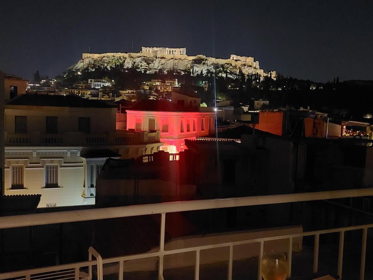 Luxury Apartment Overlooking The Citadel Of Tsakas Athen Exterior foto
